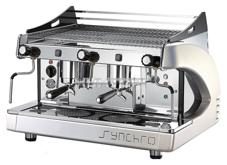 Кофемашина Royal Synchro 2GR SB Semiautomatic Boiler 6LT красная