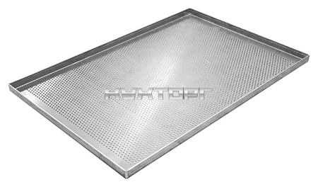 Лист для выпечки ПищТех ЛП-П3-600/400 алюмин. (600х400х20 мм)