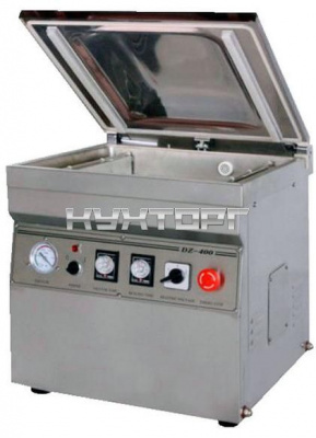 Упаковщик вакуумный Hualian HVC-410T/2A (DZ-400/2T) нерж. сталь