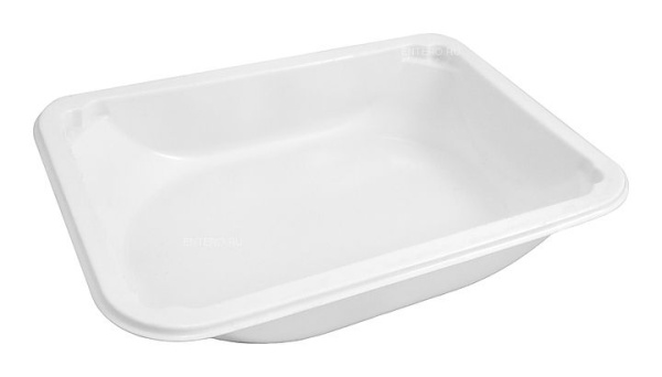 Контейнер под запайку VASSILII 187х137х36 мм 600 мл FRESH бел. 1х420