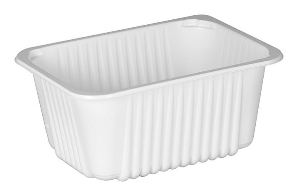 Контейнер под запайку VASSILII 187х137х83 мм 1300 мл бел. 1х480