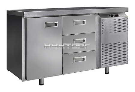 Стол морозильный Finist НХС-700-1/3 (боковой холодильный агрегат)