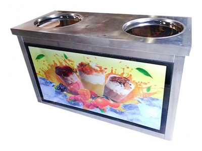 Фризер для жареного мороженого Foodatlas KCB-2Y (стол для топпингов)