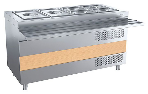 Охлаждаемый стол Atesy Ривьера ОС-1500-02-О (с отверстием под полку)