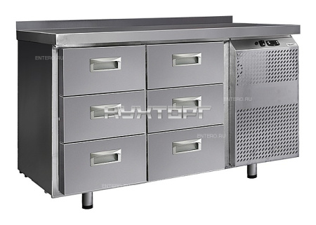 Стол холодильный Finist СХС-600-0/6 (боковой холодильный агрегат)