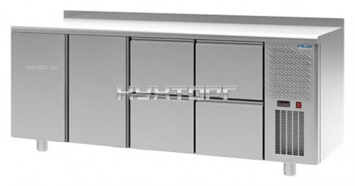 Стол холодильный POLAIR TM4-0022-G с бортом