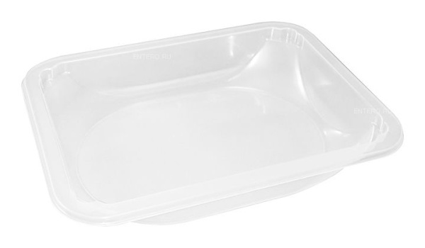 Контейнер под запайку VASSILII 187х137х36 мм 600 мл FRESH прозр. 1х420