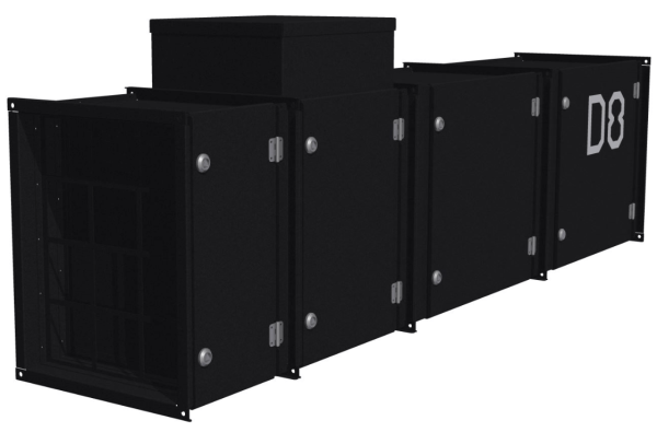 Гидрофильтр Д8 поток Р 4,5-2000-220/ФС/МП2/ФКН/ФТО