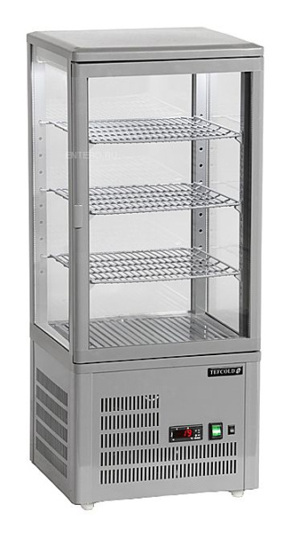 Витрина холодильная TEFCOLD UPD80 серая