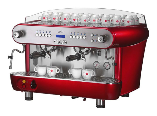 Кофемашина Gaggia Deco 2GR Rosso 220В