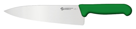 Нож кухонный Sanelli Ambrogio SC49016G 160 мм, зеленый