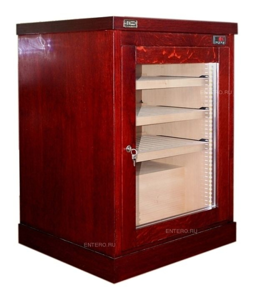 Сигарный шкаф Ellemme Havana-mini c отделкой "натуральный дуб"