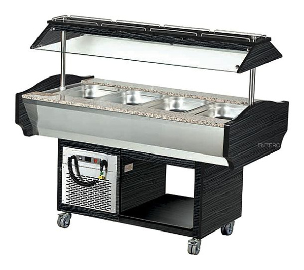 Салат-бар охлаждаемый Eqta SB 4C (Wenge)