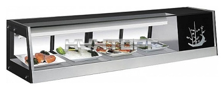Витрина холодильная для суши Turbo air SAS-60R(L)-N