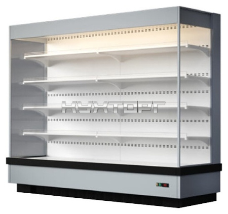Горка холодильная ENTECO MASTER ВИЛИЯ СUBE 250П ВCн-5.5-41 (встроенный агрегат)