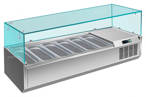 Холодильная витрина для ингредиентов Viatto VRX 1500/380
