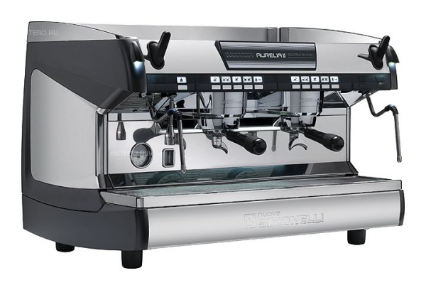 Кофемашина Nuova Simonelli Aurelia II 2 Gr V black высокие группы