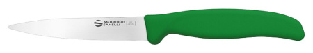 Нож для чистки овощей Sanelli Ambrogio ST82011G 110 мм, зеленый