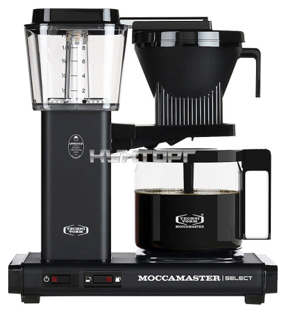 Кофеварка Moccamaster KBG741 Select черный матовый