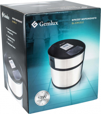 Фризер для мороженого Gemlux GL-ICM1512