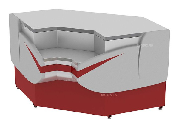 Прилавок кассовый EQTA Gamma-2 КНП IC 90 RAL 3004