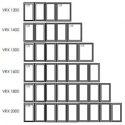 Витрина холодильная Enigma VRX1200/380