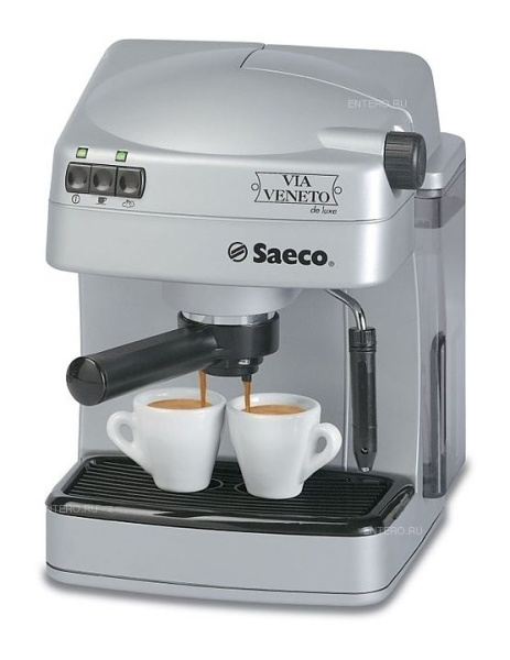 Кофеварка Saeco Via Veneto de Luxe Silver