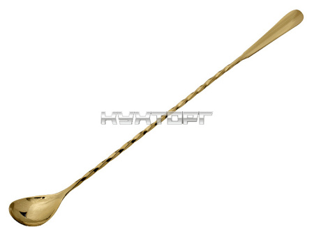 Ложка барная Lumian L0214 30 см, бронзовая