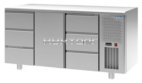 Стол холодильный POLAIR TM3GN-303-G без борта