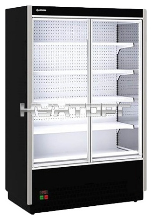 Горка холодильная CRYSPI SOLO L7 DG 1250 (без боковин и выпаривателя)