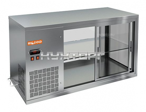 Витрина холодильная настольная Hicold VRL 1100 L