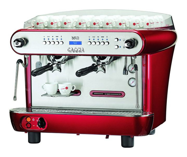Кофемашина Gaggia Deco 2GR Alt Rosso 380В