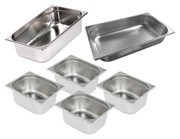 Комплект гастроемкостей ATESY Ривьера 6 шт.