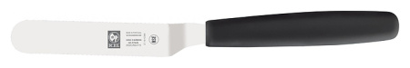Лопатка ICEL Offset spatula 54100.6006000.110 изогнутая, 90 мм, черная ручка