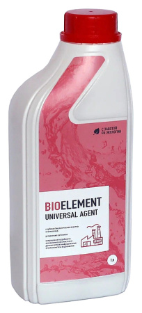Средство для очистки жироуловителей Пятый Элемент BioElement Universal Agent 1 л