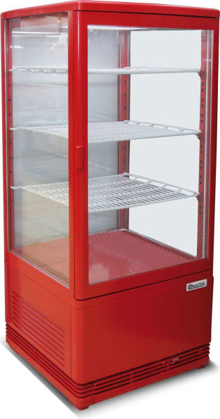 Витрина холодильная Convito RT78L-1 красная