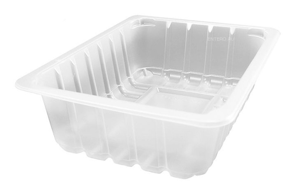 Контейнер под запайку VASSILII 210х148х55 мм 1000 мл прозр. 1х400