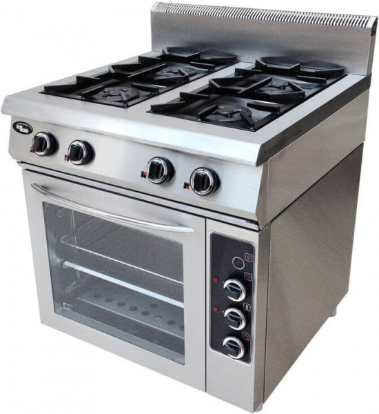 Плита газовая Grill Master Ф5ЖТЛПДГ духовка с 2 горелками