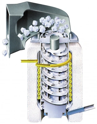 Льдогенератор Icematic F80C W