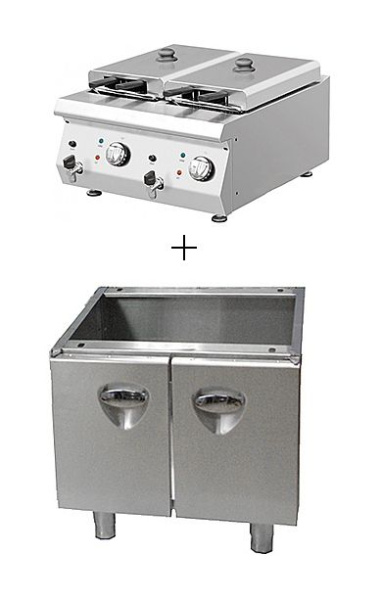 Фритюрница Kocateq 1M0FR3E +1MITG стенд (б/у)