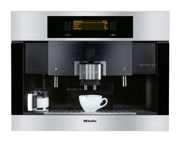 Встраиваемая кофемашина Miele CVA 4080 сталь