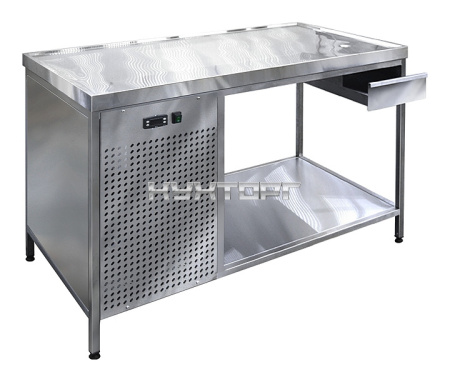 Стол холодильный Finist СХСо-1400-700 (боковой холодильный агрегат)