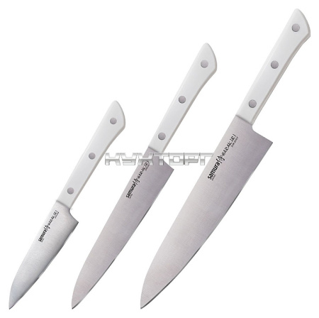 Набор ножей Samura Harakiri SHR-0220W/K