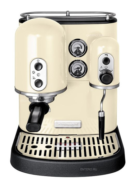 Эспрессо кофеварка KitchenAid 5KES100EAC кремовая