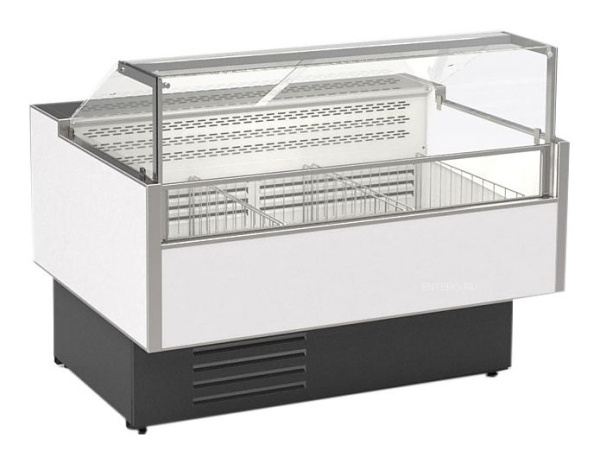 Витрина морозильная CRYSPI Gamma Quadro M 1800 LED (с боковинами)
