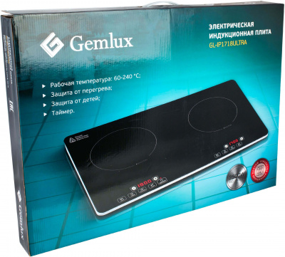 Плита индукционная Gemlux GL-IP1718 Ultra