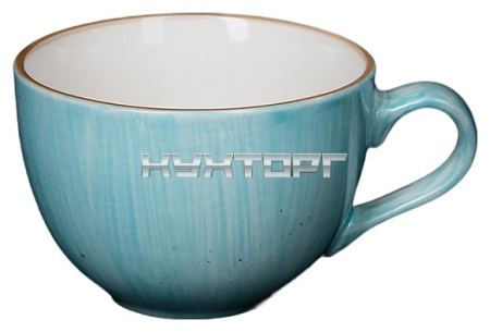 Чашка кофейная Corone Natura HL900860C 95 мл голубая