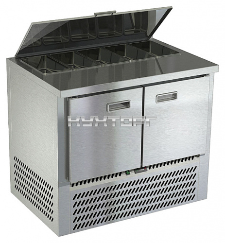 Стол холодильный для салатов Техно-ТТ СПН/С-127/20-1007