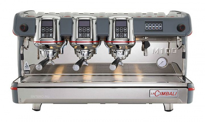 Кофемашина La Cimbali M100 ATTIVA GTA DT/3 (OLED-дисплей + 6 кнопок) низкие группы