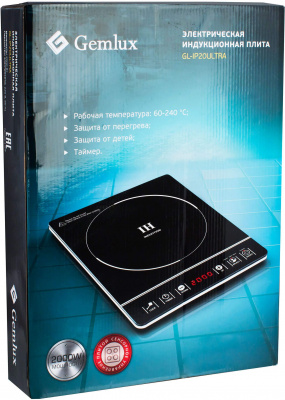 Плита индукционная Gemlux GL-IP20 Ultra